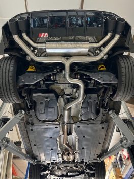 MH-​Pipes - Golf 7R, 8R, Audi S3 8V, 8Y, Cupra Ateca / 3,5 Zoll (EG-​Genehmigung)